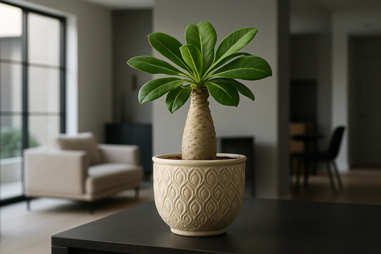 Brighamia-insignis-Hawaiian-Palm-Caring-for-it-in-the-UK Leaf Culture