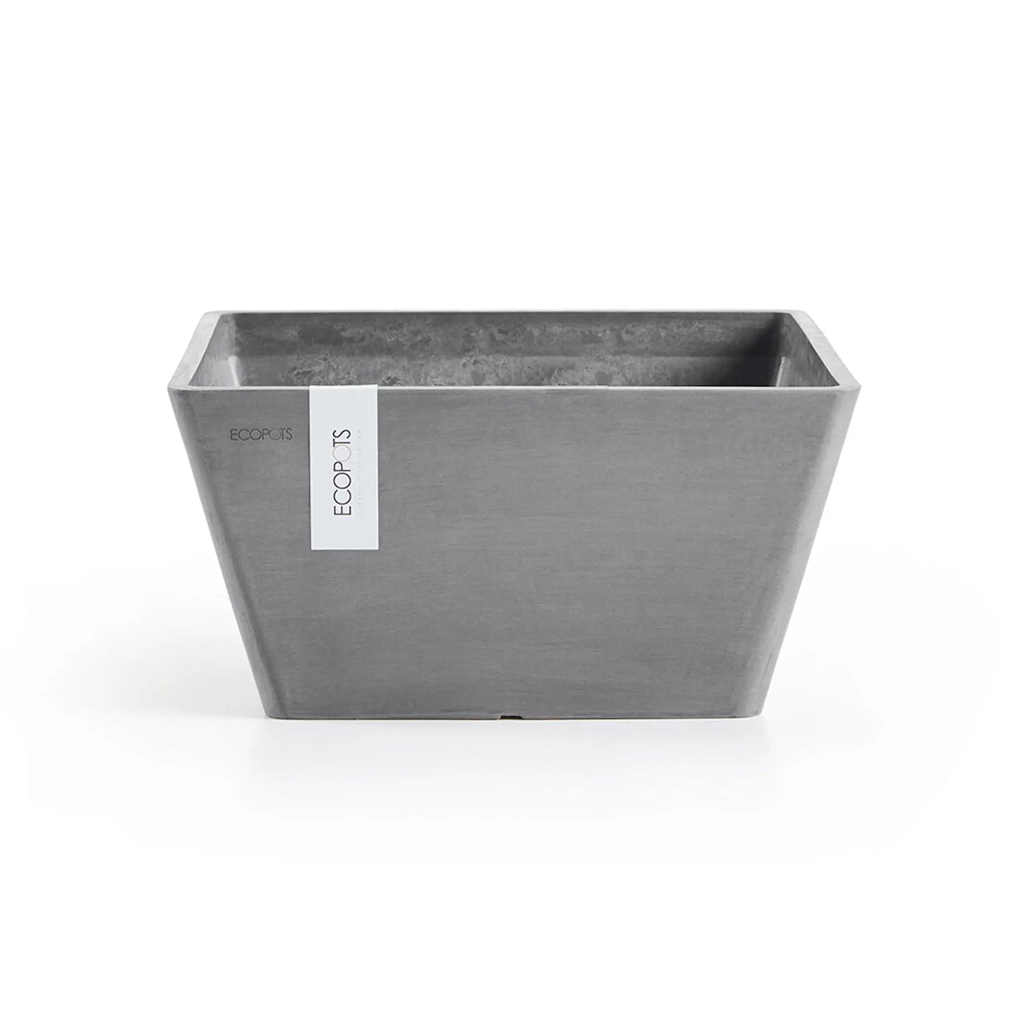 Ecopots Berlin Plant Pot 30cm - Grey Ecopots