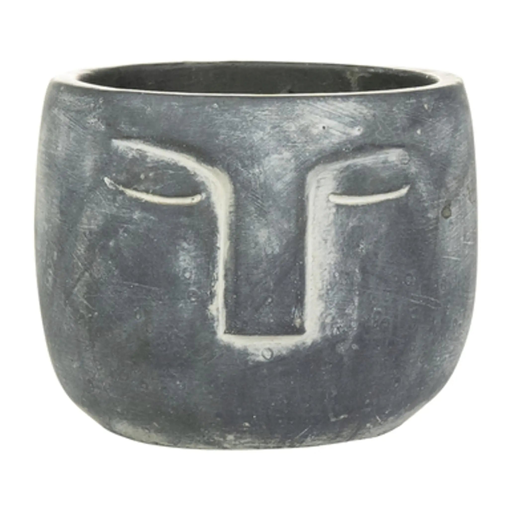Head Plant Pot - Anthracite TS Collection
