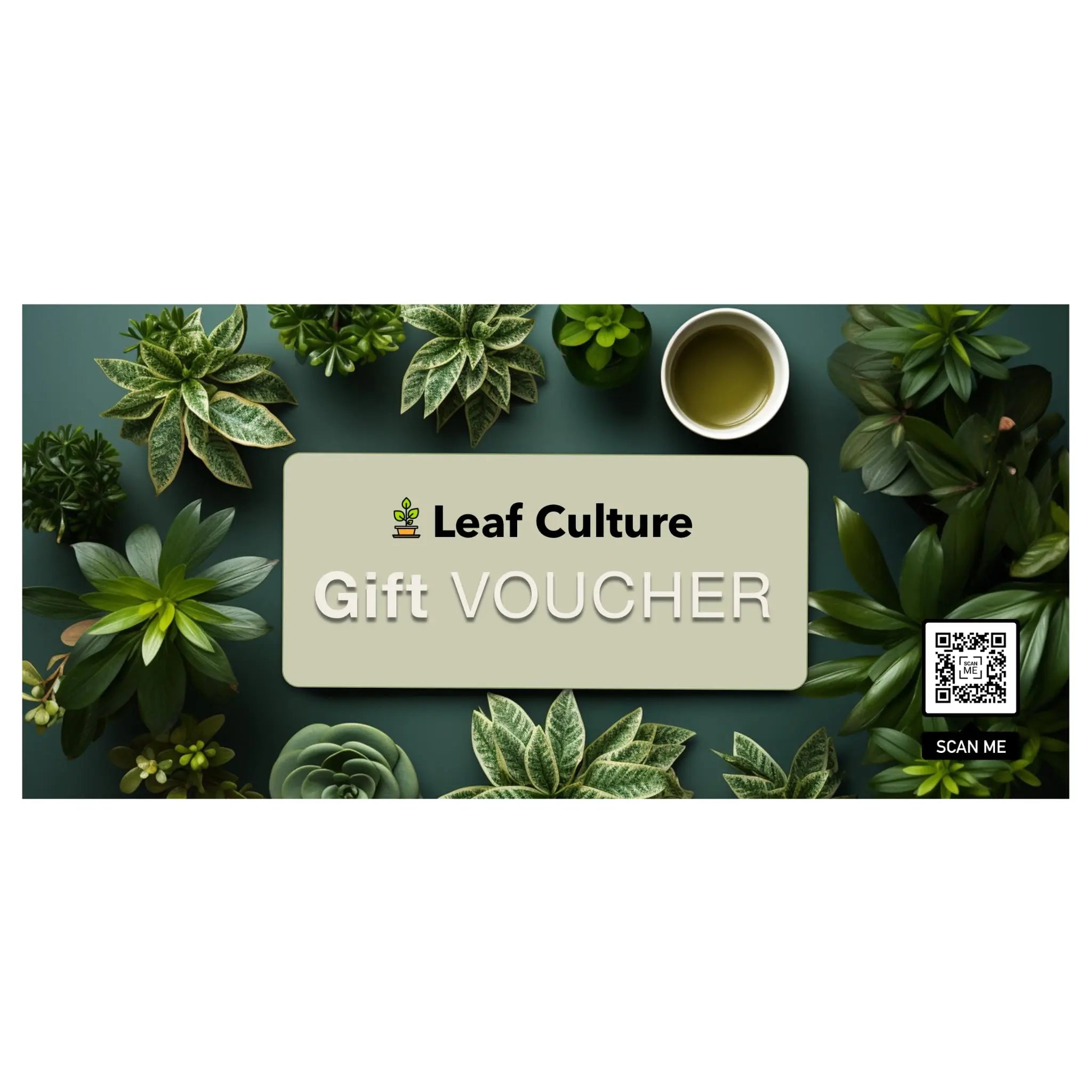Leaf Culture Gift Voucher - Delivered by Post Leaf Culture