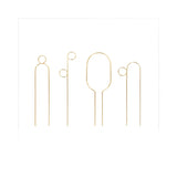 Mini Plant Stake - Gold Leaf Culture