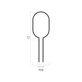 Mini Plant Stake - Gold Leaf Culture