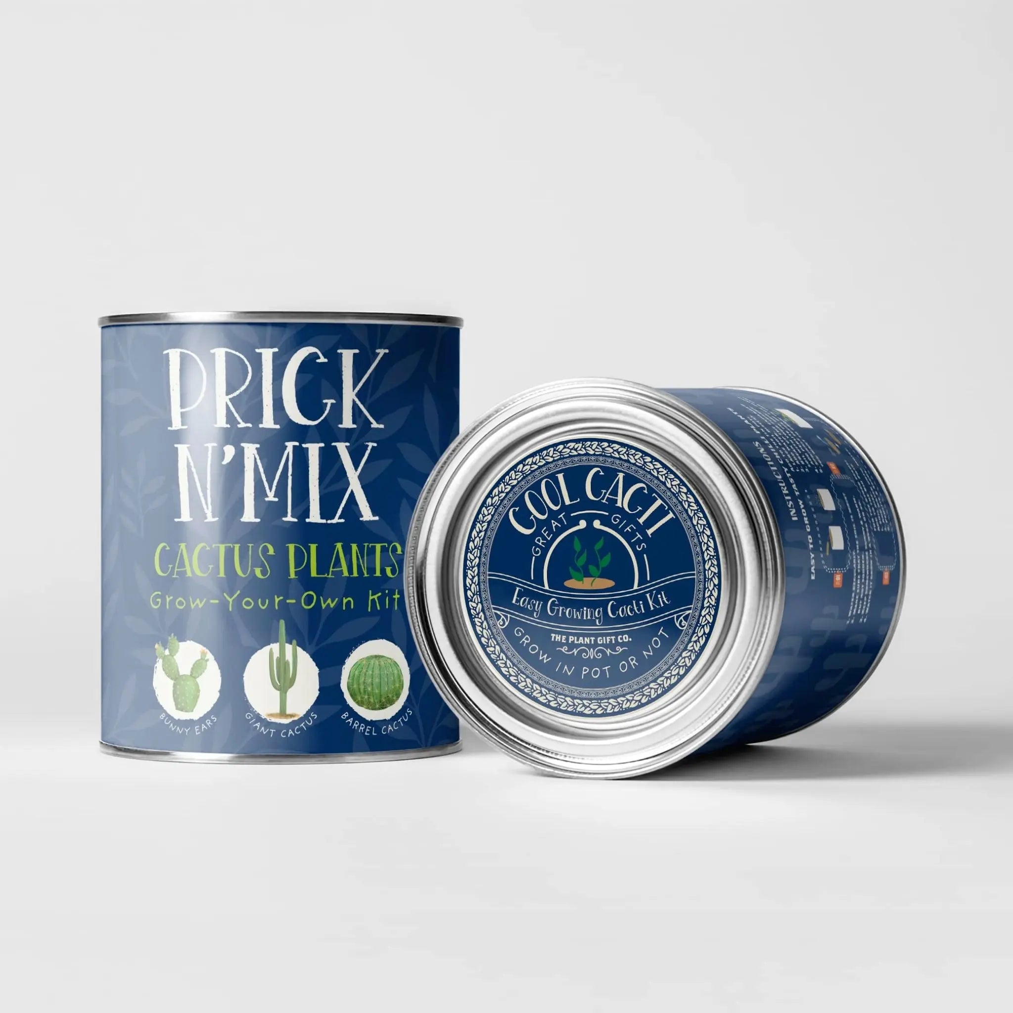 Prick N Mix. Eco Grow Your Own Cactus, Gardening Kit Plant Gift Co