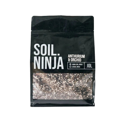 Soil Ninja - Premium Anthurium &amp; Orchid Houseplant Soil Blend Soil Ninja