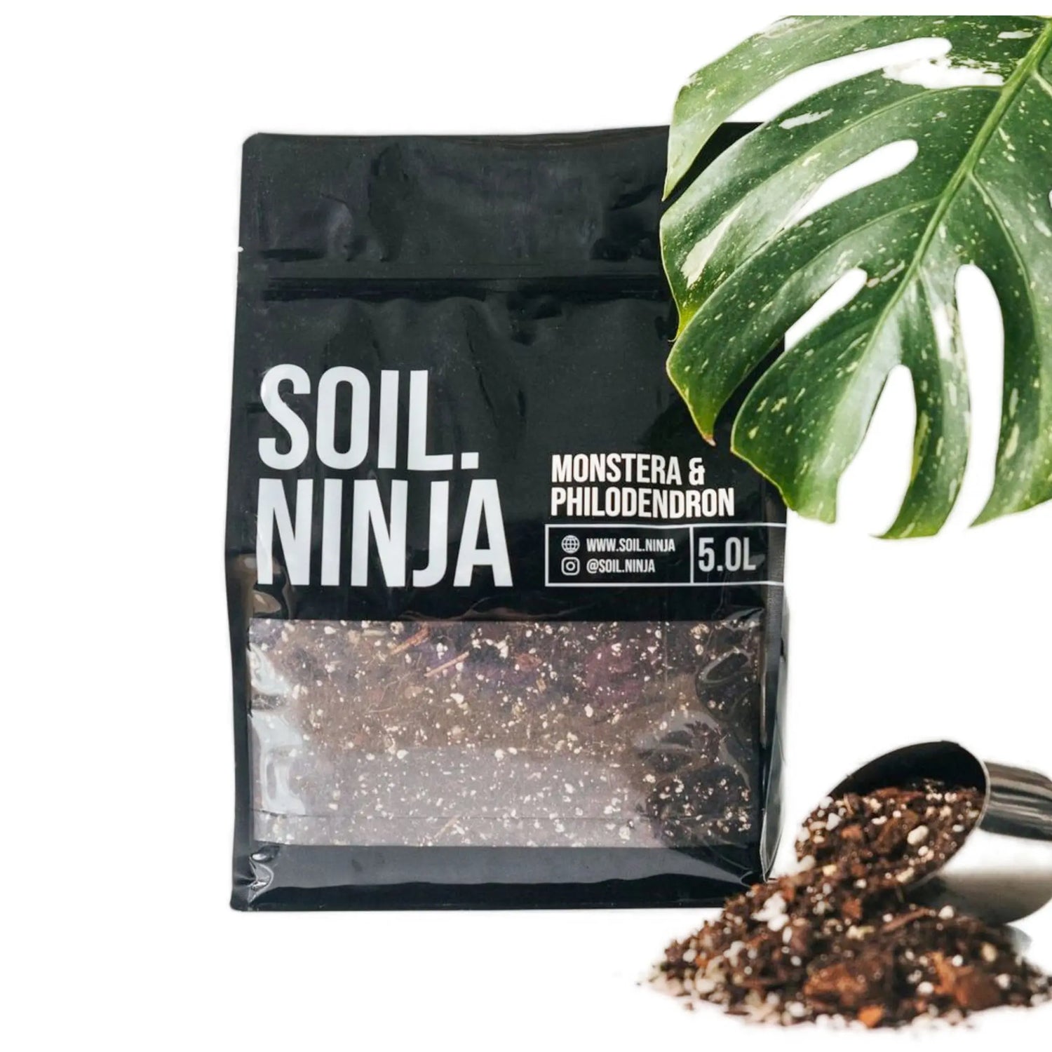 Soil Ninja - Premium Monstera &amp; Philodendron Blend Soil Ninja