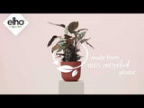Elho Jazz Round Plant Pot | Modern Indoor Planter - Recyclable